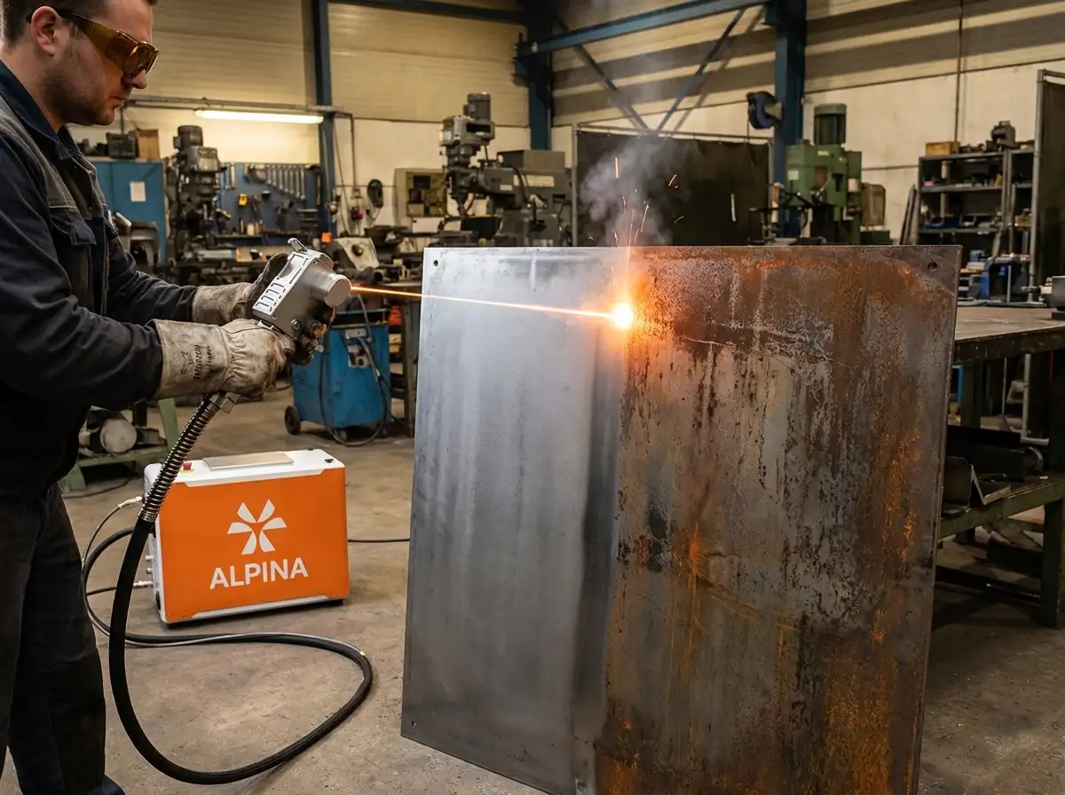 Préparation de surface au laser
