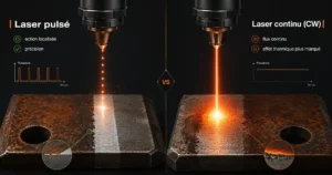 Laser pulsé ou laser continu : quelle différence pour le nettoyage ?