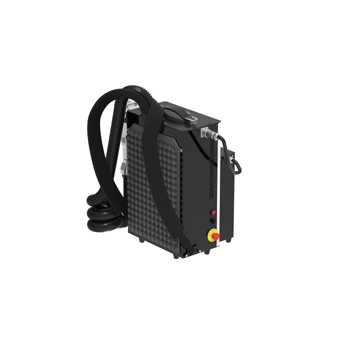Nettoyeur laser portatif à batterie sans fil — vue arrière