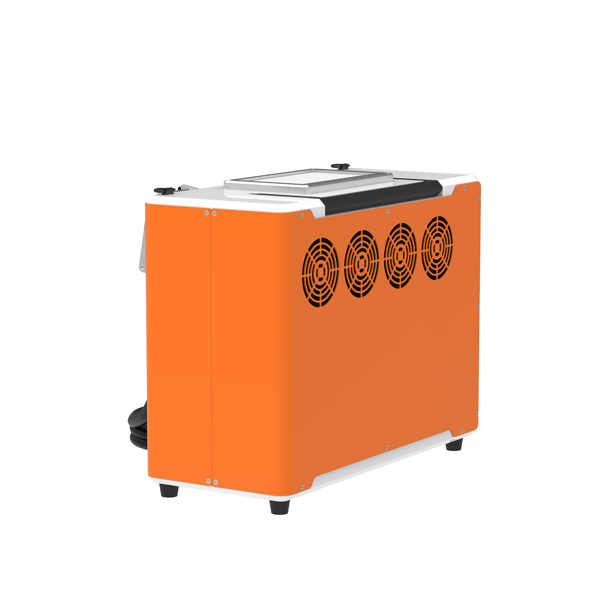 Nettoyeur laser pulsé 200W Alpina Laser côté ventilation arrière et refroidissement par air