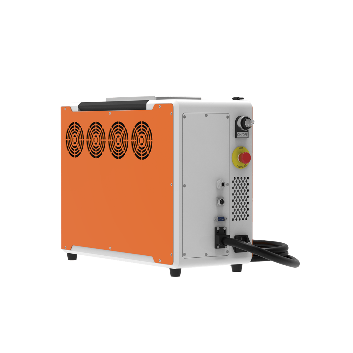 Nettoyeur laser pulsé 200W Alpina Laser de trois quarts arrière avec pistolet laser