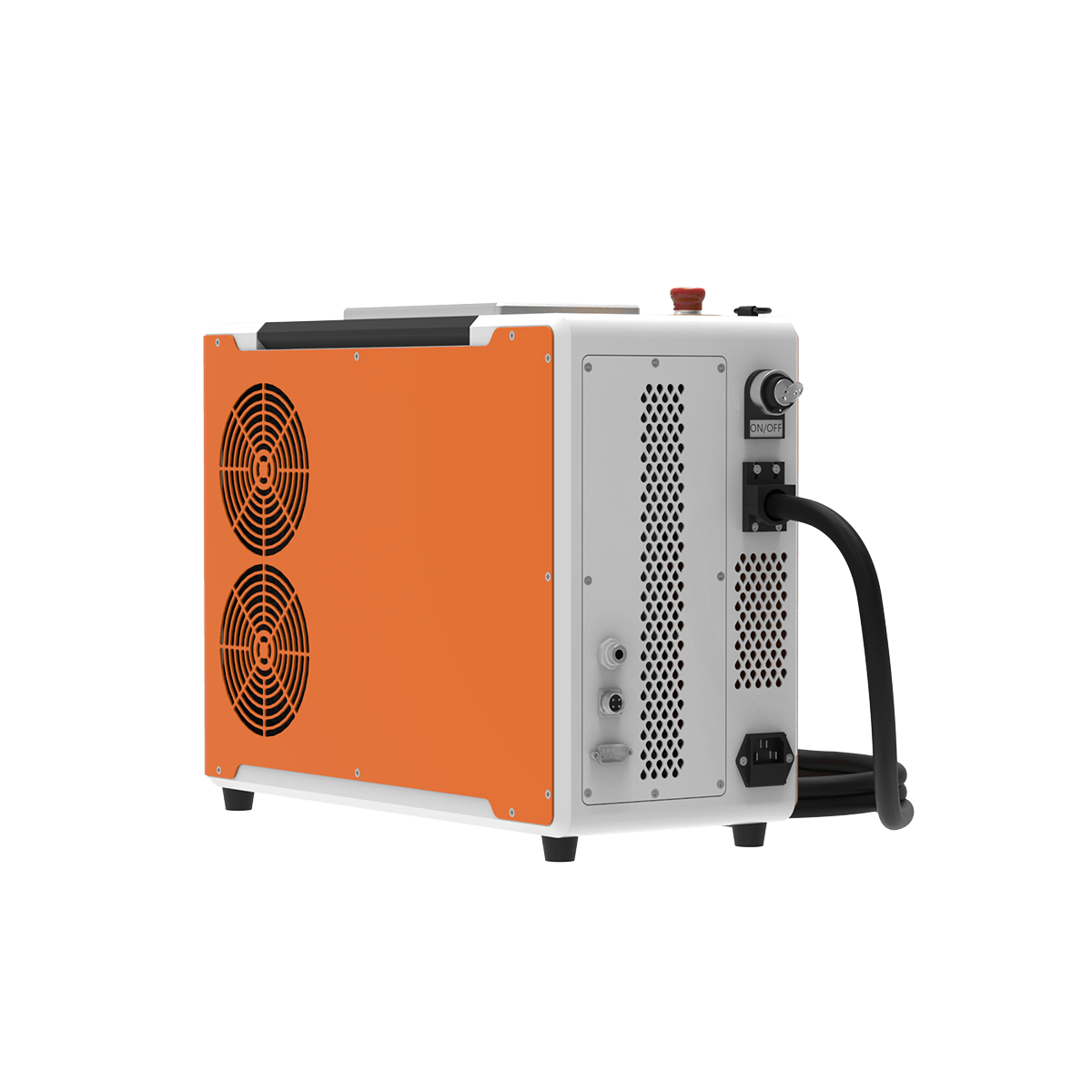 Nettoyeur laser pulsé 300W Alpina Laser de trois quarts arrière côté grille de ventilation