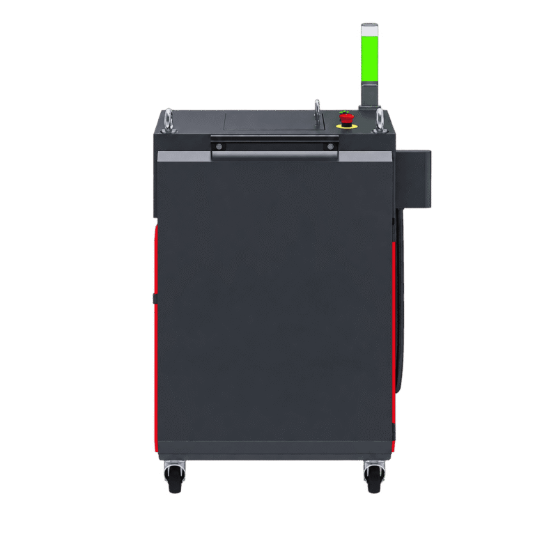 Décapeur laser continu CW Industrie 6 000 W sur châssis industriel roulant